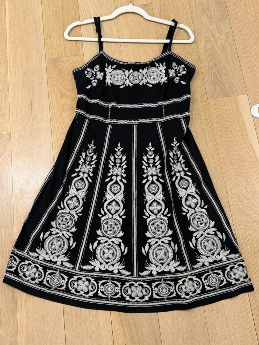 INC International Concepts Black Top with White Stitching - Picture 4 of 6